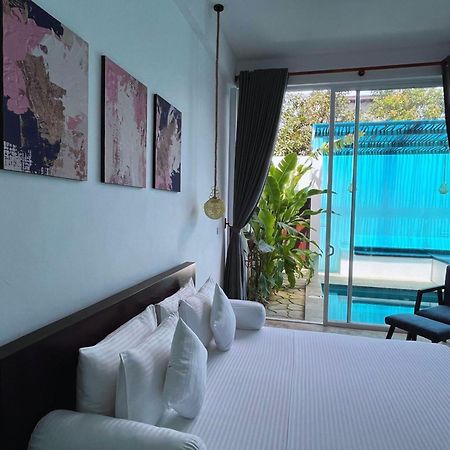 Private Pool Cabanas Ac - Angam Villas Hikkaduwa Exterior photo