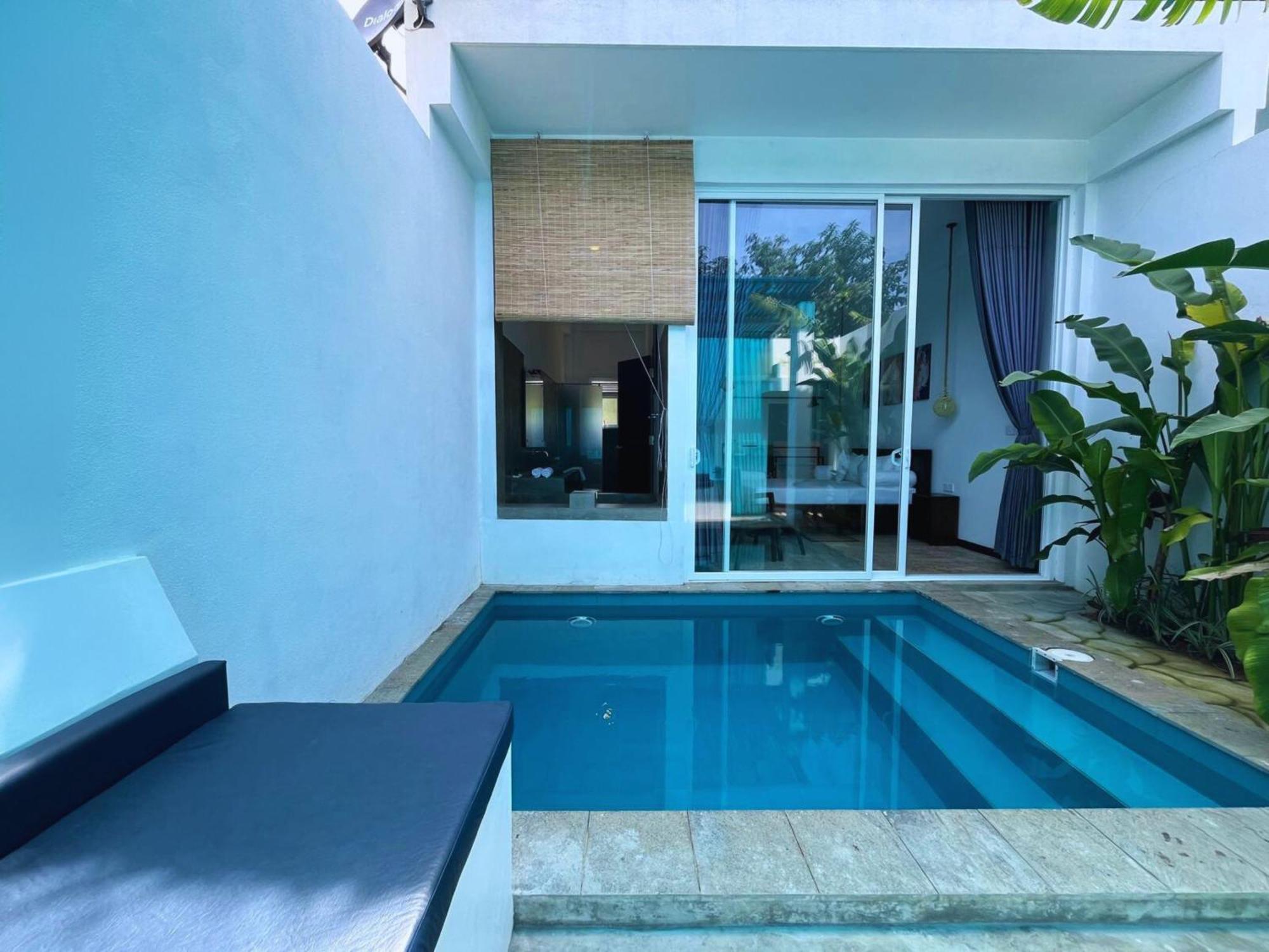 Private Pool Cabanas Ac - Angam Villas Hikkaduwa Exterior photo